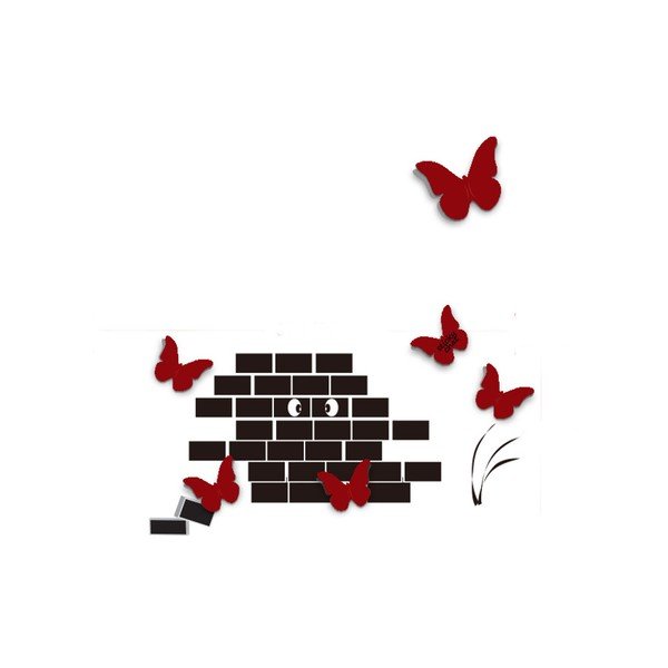 Adesivo murale Wall, 45 x 80 cm - Mauro Ferretti-image-1