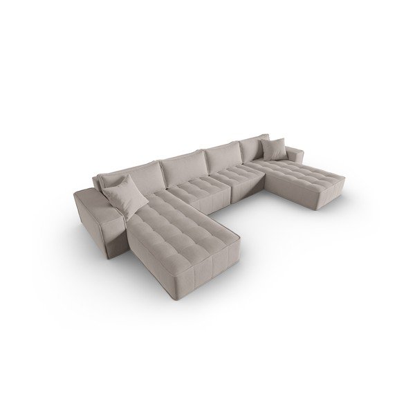 Divano angolare grigio chiaro Mike - Micadoni Home-image-3