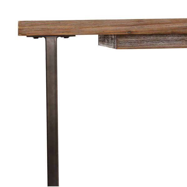 Tavolo da pranzo con piano in legno di acacia , 180 x 90 cm Mallorca - Furnhouse-image-4