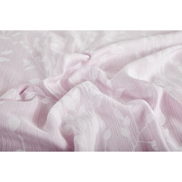 Biancheria da letto singola jacquard rosa 140x200 cm Boston - My House-image-1