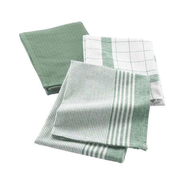 Set di strofinacci in cotone 3 pz 50x70 cm Vibrato – douceur d'intérieur
