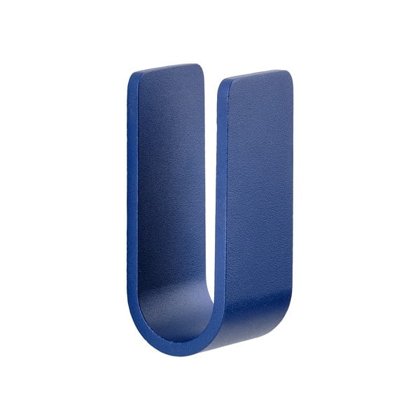 Gancio da parete blu in metallo Ume – Zone