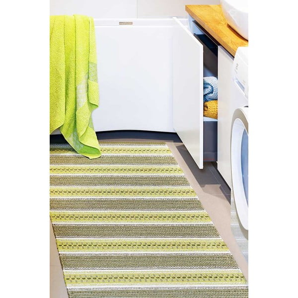 Tappeto verde per esterni 100x70 cm Runö - Narma-image-1