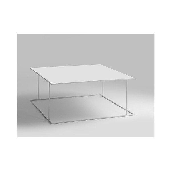 Tavolino bianco Custom Form Walt, 100 x 100 cm - CustomForm-image-1