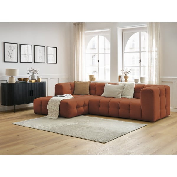 Divano angolare arancione Cloud – Bobochic Paris-image-1