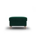 Poggiapiedi verde con rivestimento in velluto Kyoto – Cosmopolitan Design