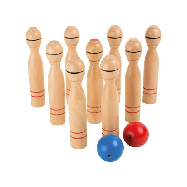 Set di coni in legno Skittles per bambini - Legler