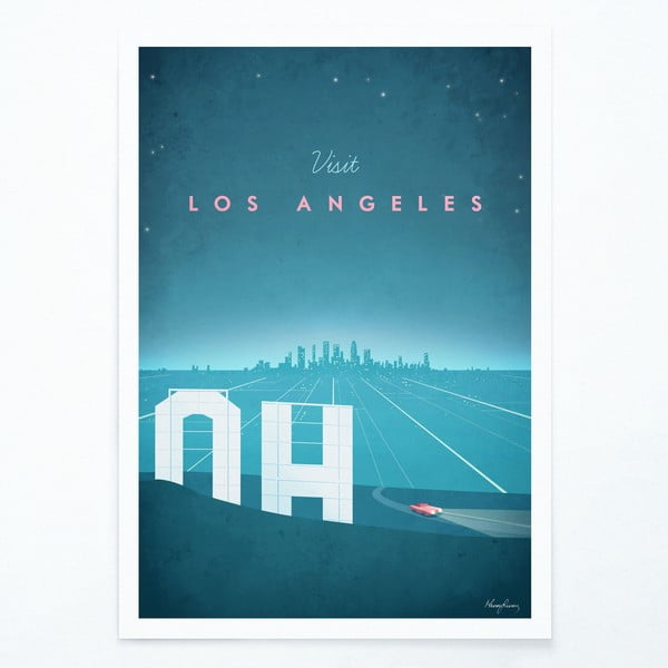 Poster , A2 Los Angeles - Travelposter
