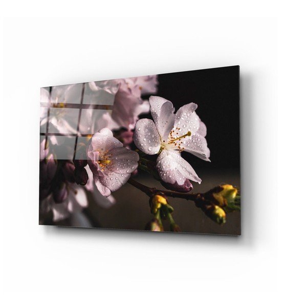 Pittura su vetro Fiori II. - Insigne