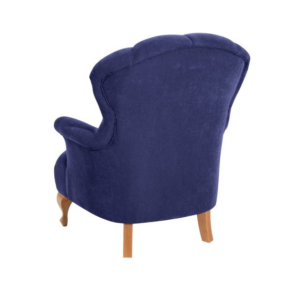 Poltrona blu Camilla Velor - Max Winzer-image-1