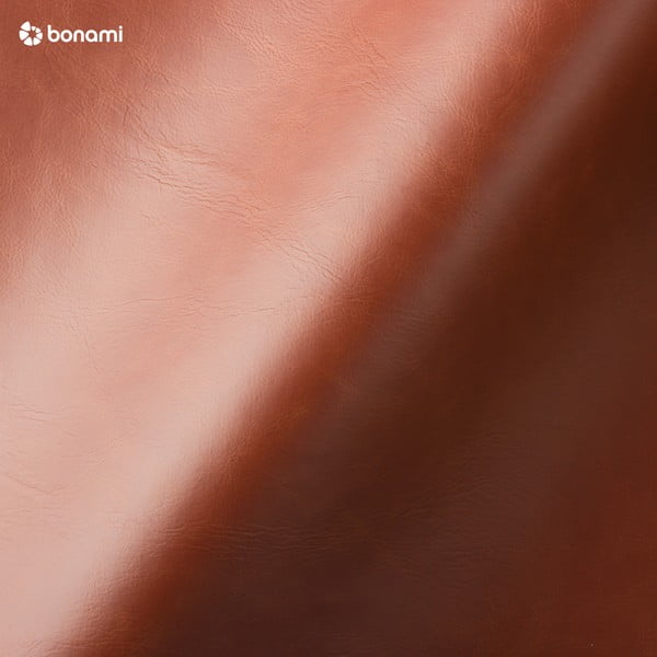 Poltrona in similpelle marrone Cazar - Actona-image-4