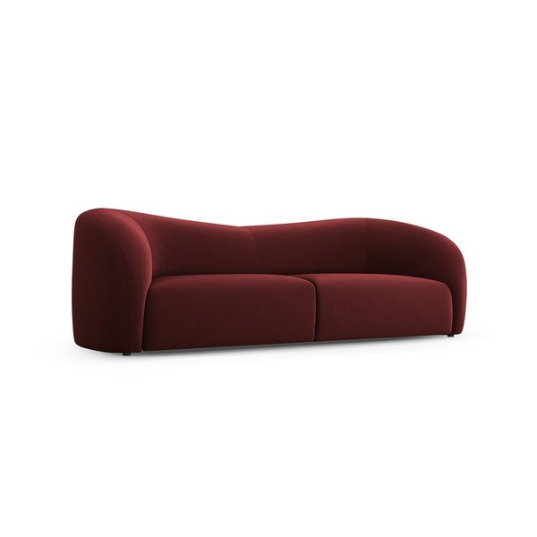 Divano in velluto bordeaux 237 cm Santi - Interieurs 86-image-2