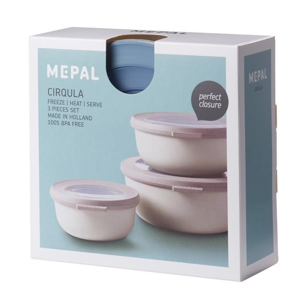 Scatole per alimenti in set da 3 Cirqula Nordic - Mepal-image-3