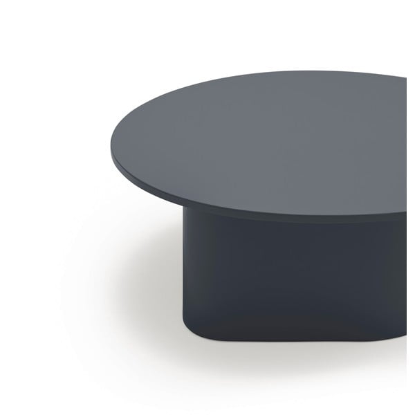 Tavolino da salotto color antracite 110x111 cm Totem – Teulat-image-3