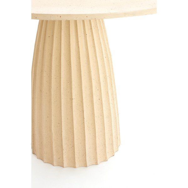 Tavolo da pranzo rotondo in metallo ø 120 cm Veglia - Light & Living-image-4