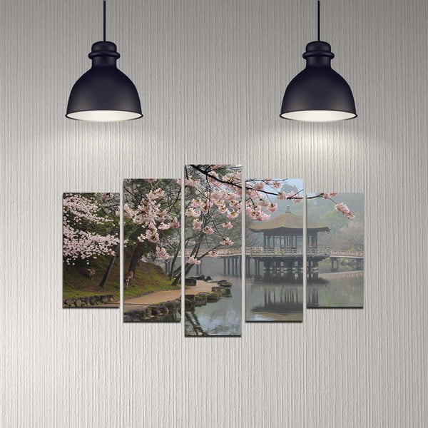 Quadro 5 pezzi Dophne - Wallity-image-1