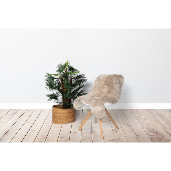 Ecopelliccia beige Montone, 80 x 150 cm - Tiseco Home Studio-image-2