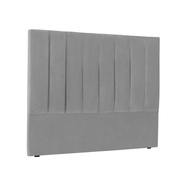 Testiera imbottita grigia 140x120 cm LA - Cosmopolitan Design-image-2