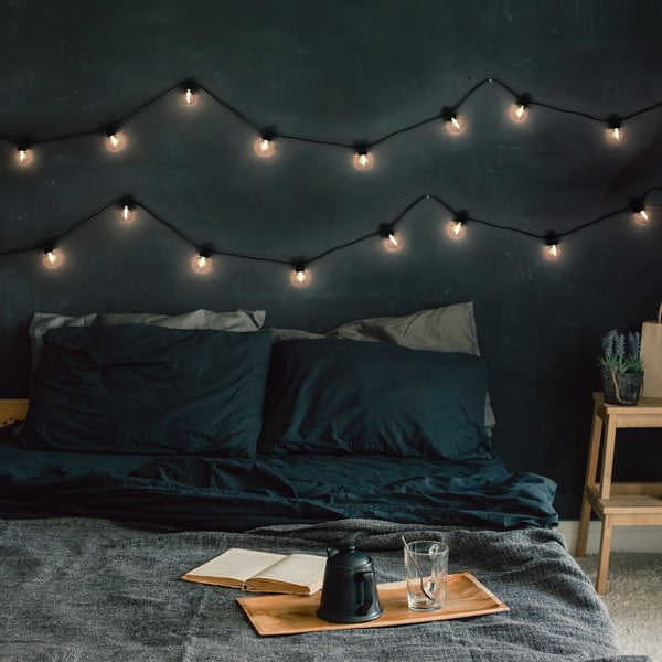 Catena luminosa a LED Basic Bulb, 10 luci, lunghezza 8 m - DecoKing-image-4