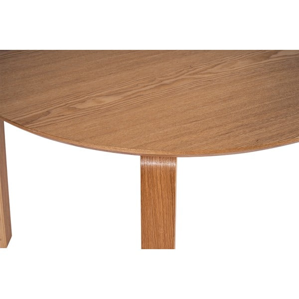 Tavolo da pranzo rotondo in rovere ø 110 cm Lana - Bonami Essentials-image-3
