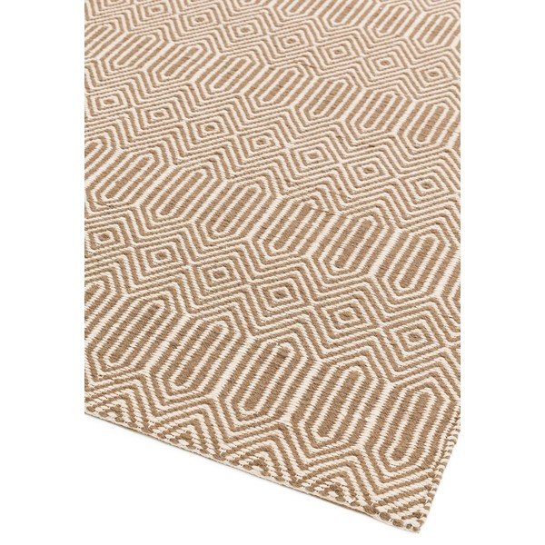 Tappeto in lana marrone chiaro 200x300 cm Sloan - Asiatic Carpets-image-1