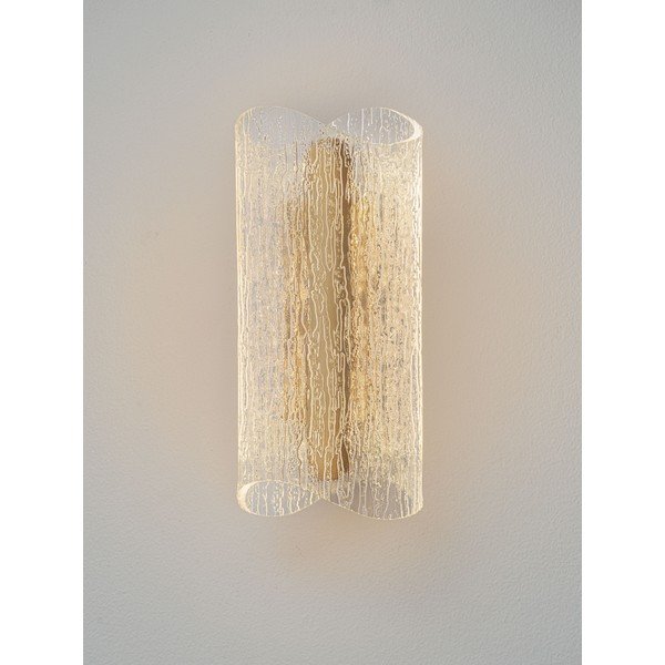 Lampada da parete LED color ottone in acciaio Sarin – Nova Luce-image-4