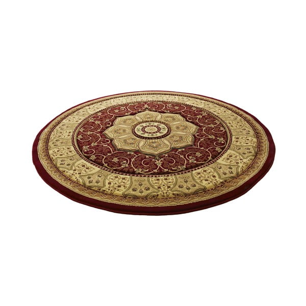 Tappeto rosso Heritage, ⌀ 150 cm - Think Rugs