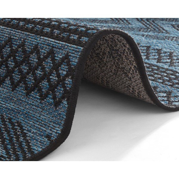 Tappeto da esterno blu scuro , 70 x 200 cm Sidon - NORTHRUGS-image-1