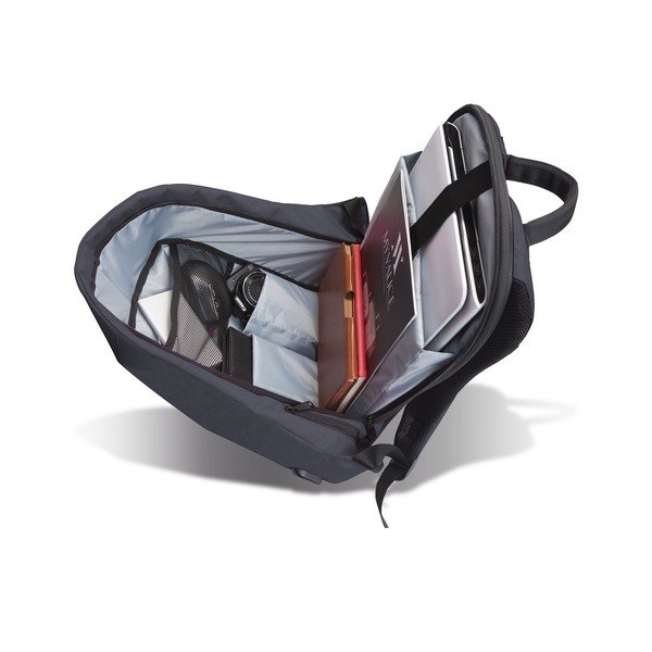 Zaino grigio scuro-nero con porta USB My Valice SECRET Smart Bag - Myvalice-image-1