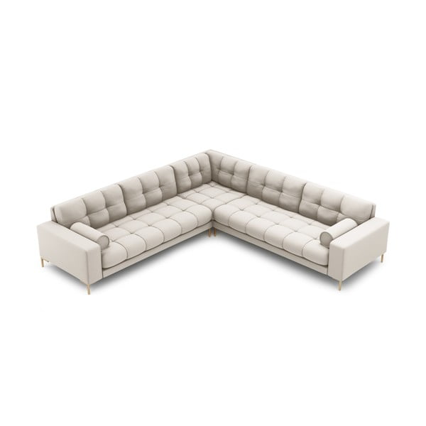 Divano angolare variabile beige Bali - Cosmopolitan Design-image-3