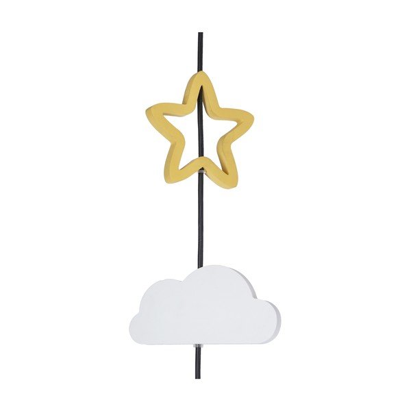 Apparecchio a sospensione bianco-blu Trio - Candellux Lighting-image-3
