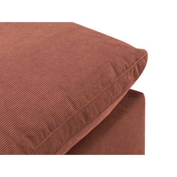 Parte angolare reversibile rosa del divano modulare in velluto a coste Galaxy - Windsor & Co Sofas-image-4