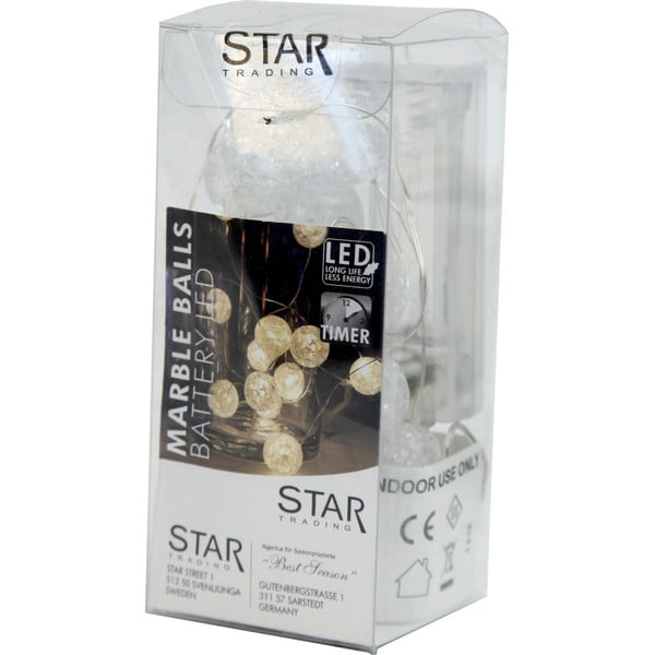 Decorazione luminosa Marble Balls - Star Trading-image-4