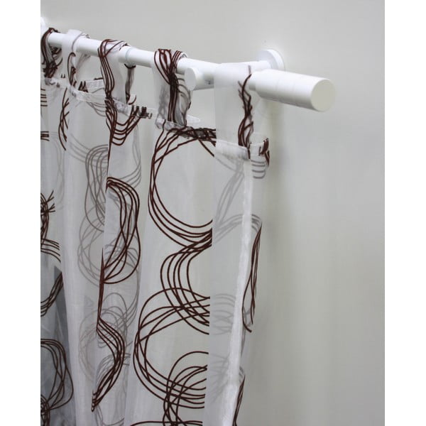 Mantovana estensibile in metallo 120 - 210 cm Kreta - Gardinia-image-1