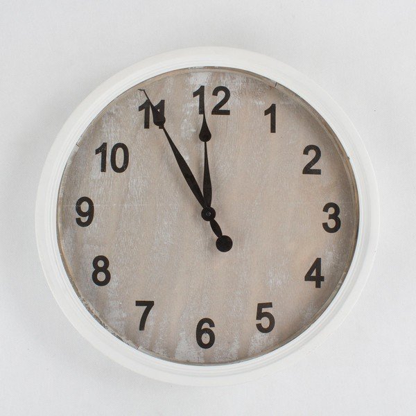 Orologio da parete in legno, ø 50,5 cm - Dakls