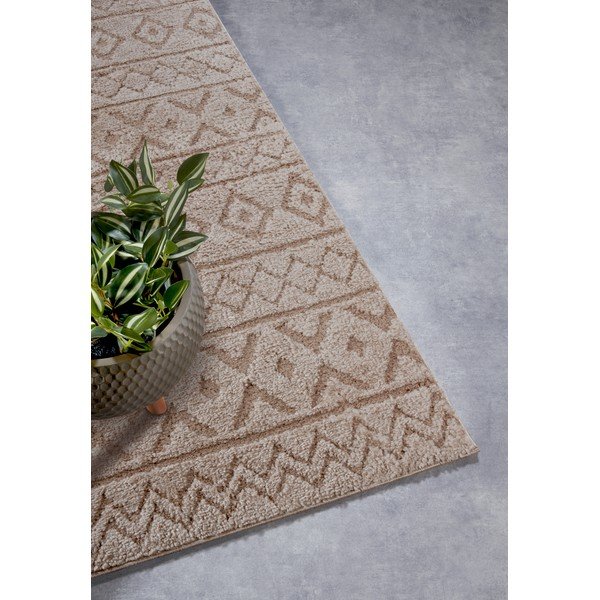 Passatoia beige 80x240 cm Carpet Itinerance Beige - Elle Decoration-image-2