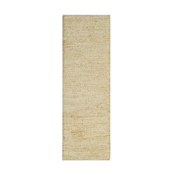 Runner in juta beige intrecciato a mano 66x200 cm Soumak - Asiatic Carpets