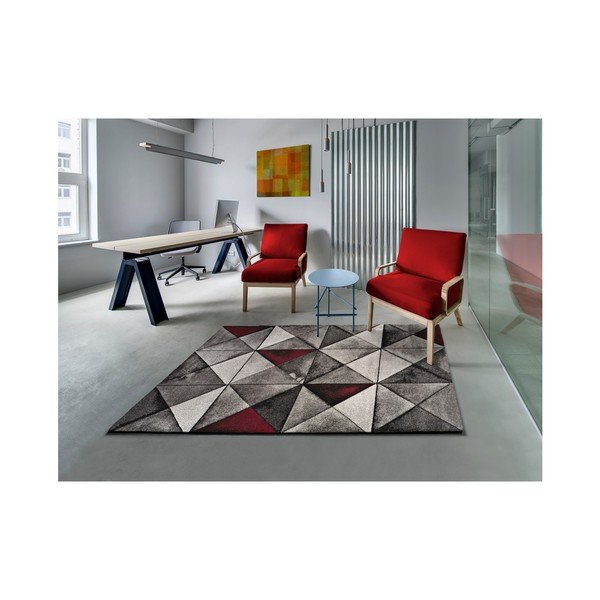 Tappeto grigio Optik, 60 x 120 cm - Universal-image-1