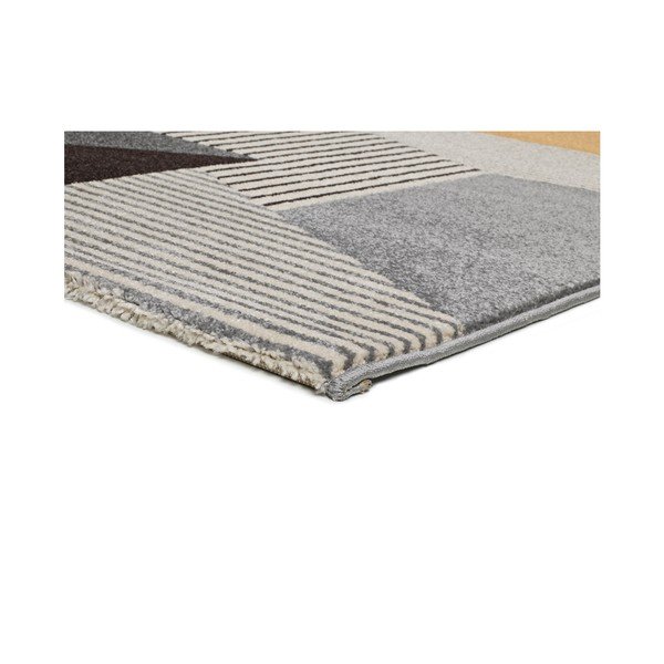 Tappeto grigio-arancio , 140 x 200 cm Leo Grey - Universal-image-2