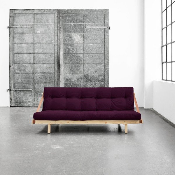 Variabilní pohovka Karup Jump Natural/Purple Plum