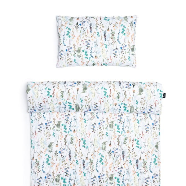 Biancheria da letto per culla in cotone 135x100 cm Spring Meadow - ESECO-image-1