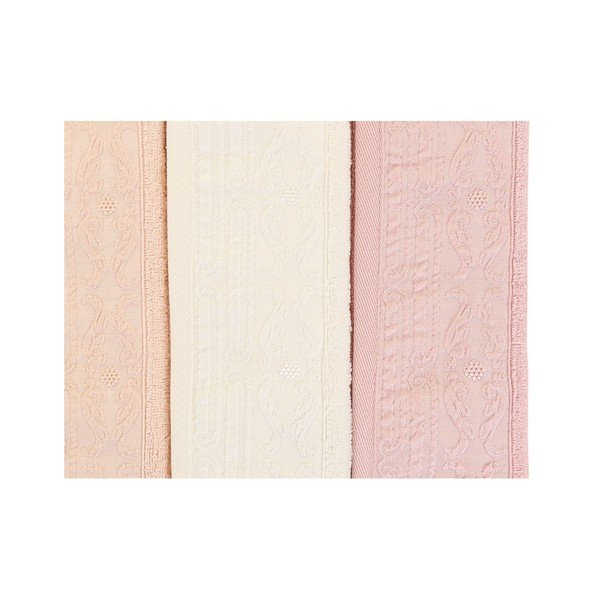 Set di 6 asciugamani Zarif, 30 x 50 cm - Foutastic-image-2