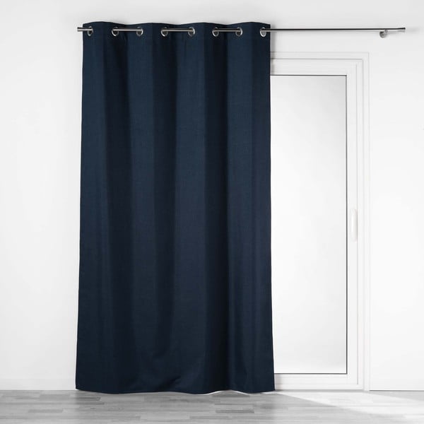 Tenda oscurante blu scuro 140x260 cm Crepuscule - douceur d'intérieur