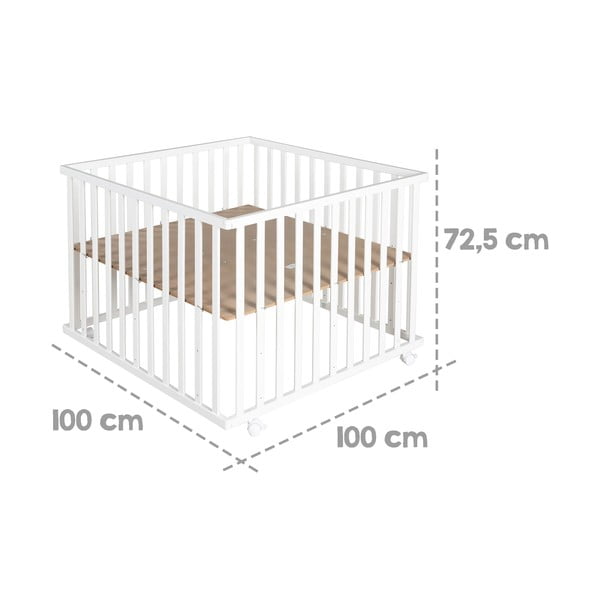 Box bianco 100x100 cm Little stars - Roba-image-4