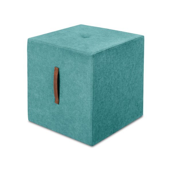 Tyrkysově modrý puf Kooko Home Bounce