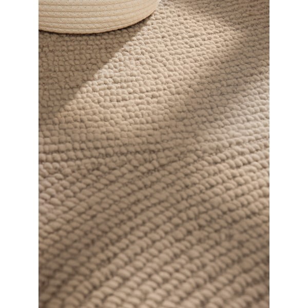 Tappeto beige in lana tessuto a mano 160x230 cm Eleni Light Beige – Hanse Home-image-4