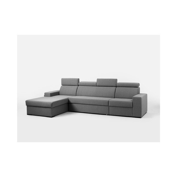 Divano angolare grigio Custom Form Atlantida, lato sinistro - CustomForm-image-2