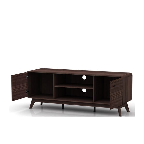 Mobile TV marrone effetto noce 140x53 cm Cassie - Støraa-image-3