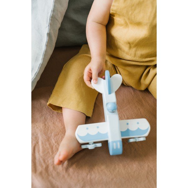 Lenzuolo di lino arancione per bambini Natura, 90 x 200 cm Cafe Creme - Linen Tales-image-1