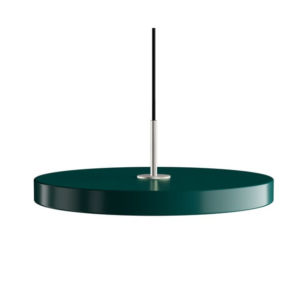 Lampada a sospensione LED verde scuro con paralume in metallo ø 43 cm Asteria Medium - UMAGE